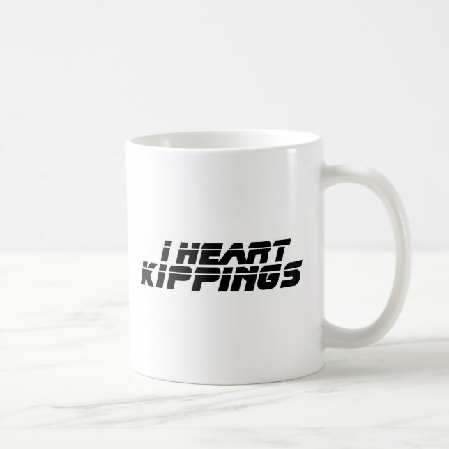 Mig hjärta Kippings, gör du? Kaffemugg (Höger)