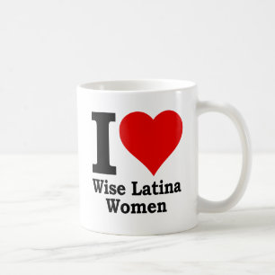 Mig (hjärta) kloka Latina kvinnor Kaffemugg