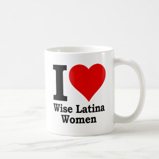 Mig (hjärta) kloka Latina kvinnor Kaffemugg