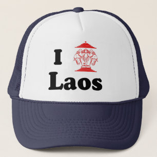 Mig hjärta LAOS Truckerkeps