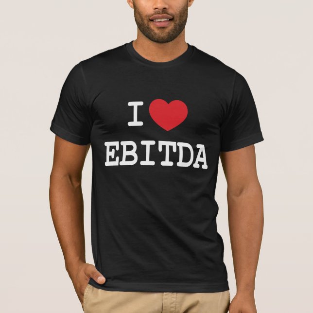 Mig hjärta/loveEBITDA Tee Shirt (Framsida)
