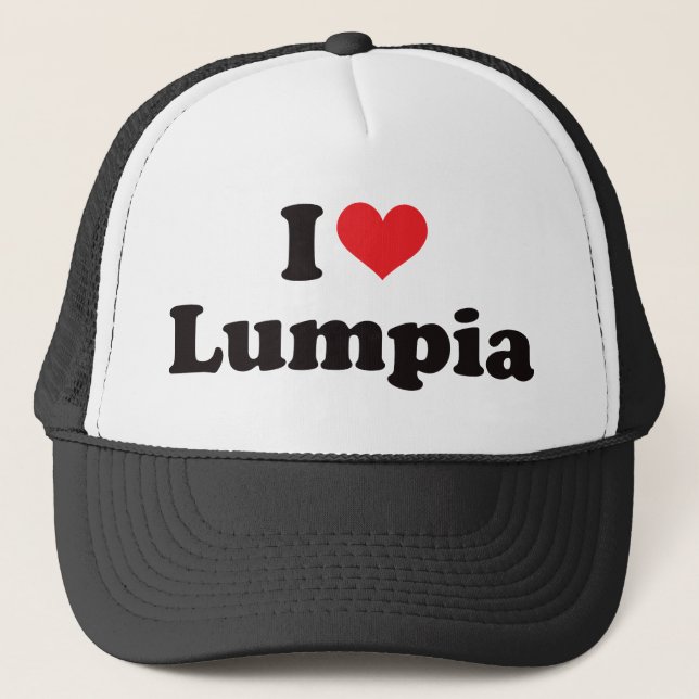 Mig hjärta Lumpia Truckerkeps (Framsida)