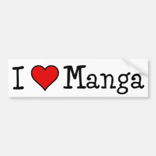 MIG HJÄRTA MANGA BILDEKAL