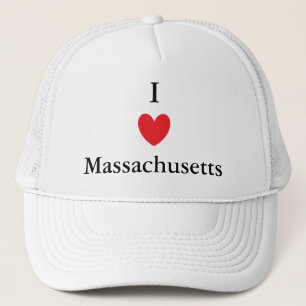 Mig hjärta Massachusetts Truckerkeps