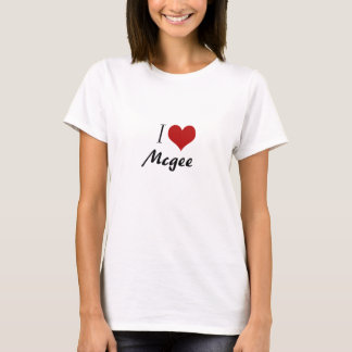 Mig hjärta Mcgee Tee Shirt