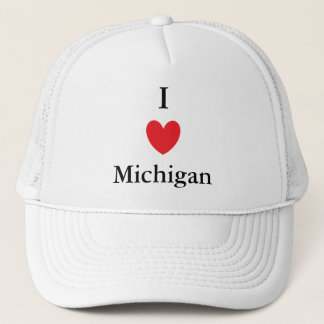 Mig hjärta Michigan Truckerkeps