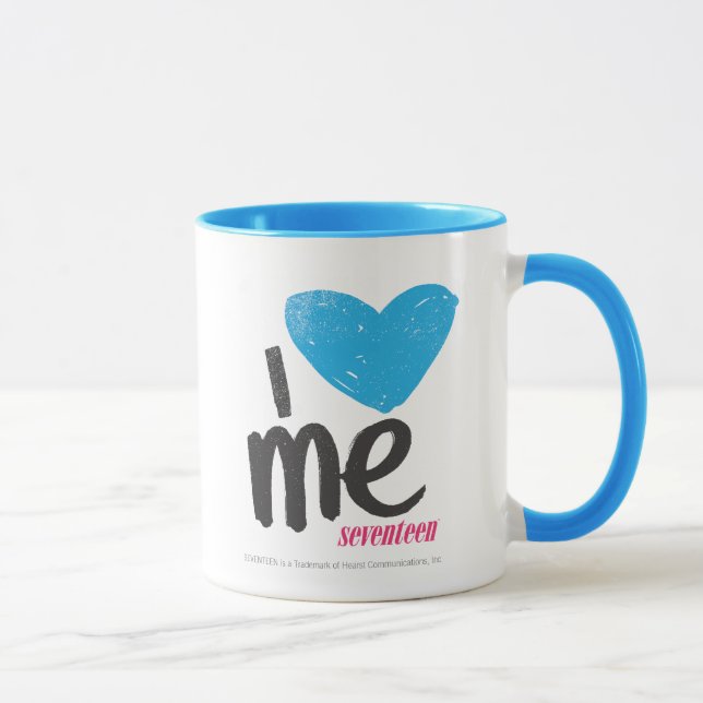 Mig hjärta mig Aqua Mugg (Höger)