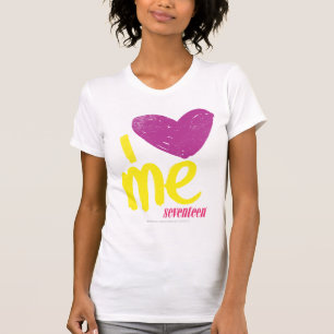 Mig hjärta mig Lila-Gult T-shirt
