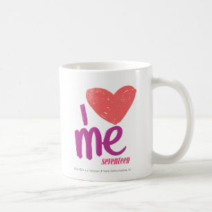 Mig hjärta mig rosor/lilor kaffemugg