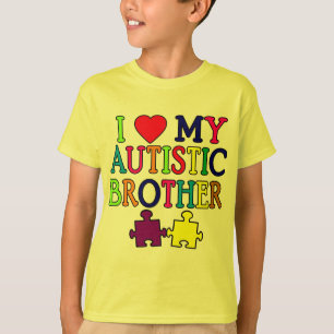 Mig hjärta min Autistic broder Tee