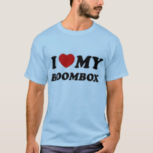 Mig hjärta min boombox tee