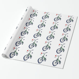 Mig hjärta min Brompton (grönt) Presentpapper