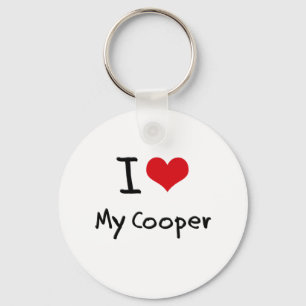 Mig hjärta min Cooper Nyckelring