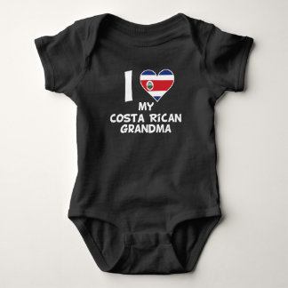 Mig hjärta min costarikanska mormor t-shirt