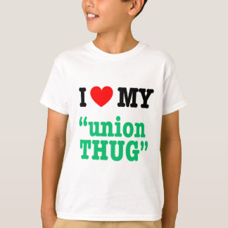Mig hjärta min "fackliga Thug ", Tee Shirt