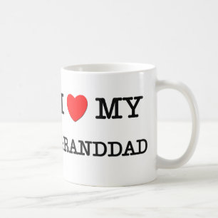 Mig hjärta min GRANDDAD Kaffemugg