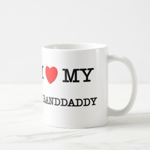 Mig hjärta min GRANDDADDY Kaffemugg