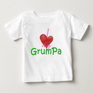 Mig hjärta min Grumpa T Shirt