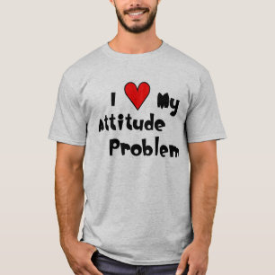 Mig (hjärta) min inställningproblemT-tröja Tee Shirt