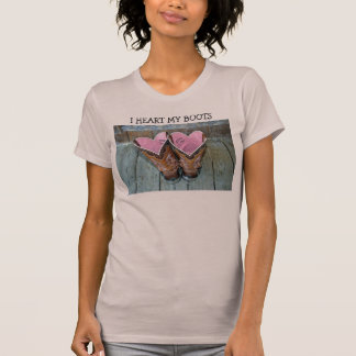 MIG HJÄRTA min kängor Tee Shirt