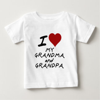 mig hjärta min mormor och morfar t-shirt