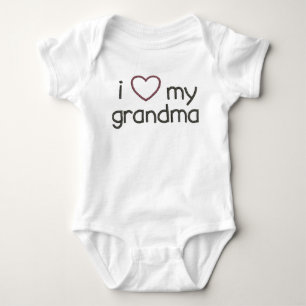Mig hjärta min mormorBodysuit T Shirt