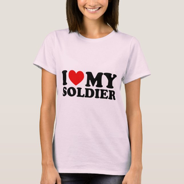 Mig "hjärta" min Solier T-shirt (Framsida)