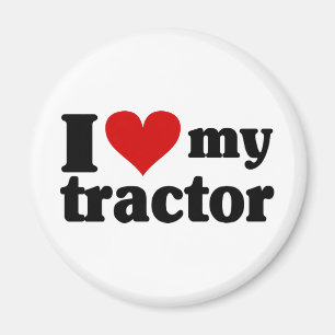 Mig hjärta min traktor magnet