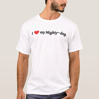 Mig hjärta min väldiga hund t shirt