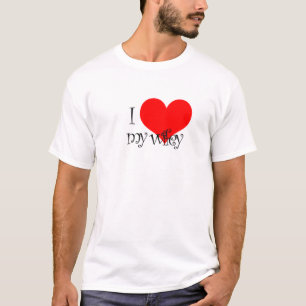 Mig hjärta min Wifey tshirt T-shirt