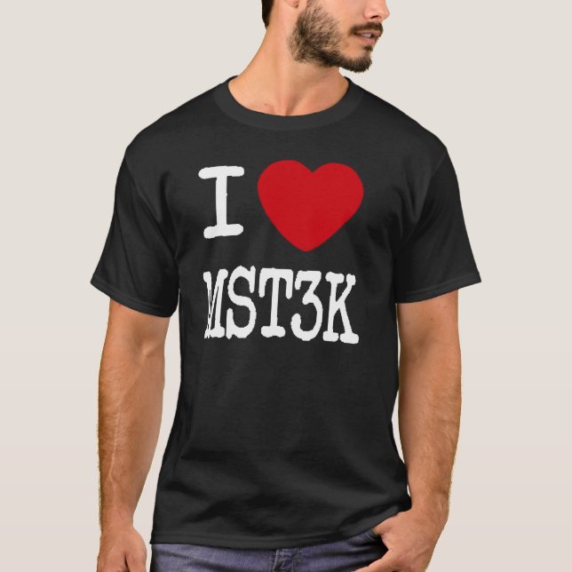 Mig hjärta MST3K (svarten) Tröja (Framsida)