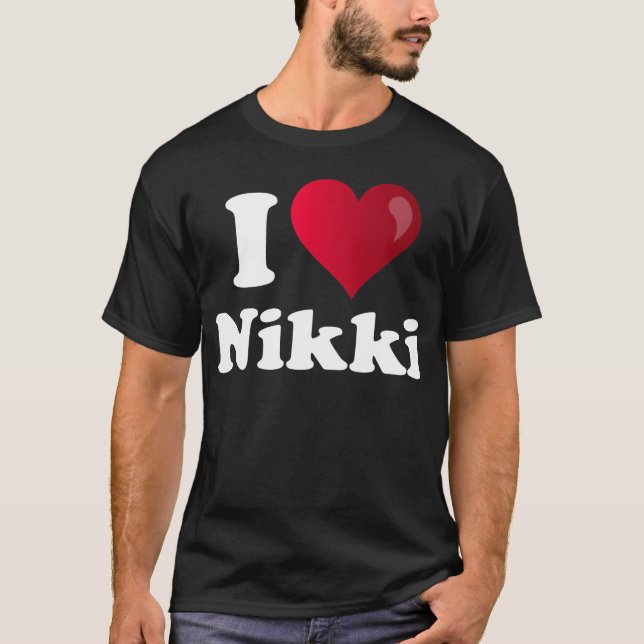 Mig hjärta Nikki (Haley) Tröja (Framsida)
