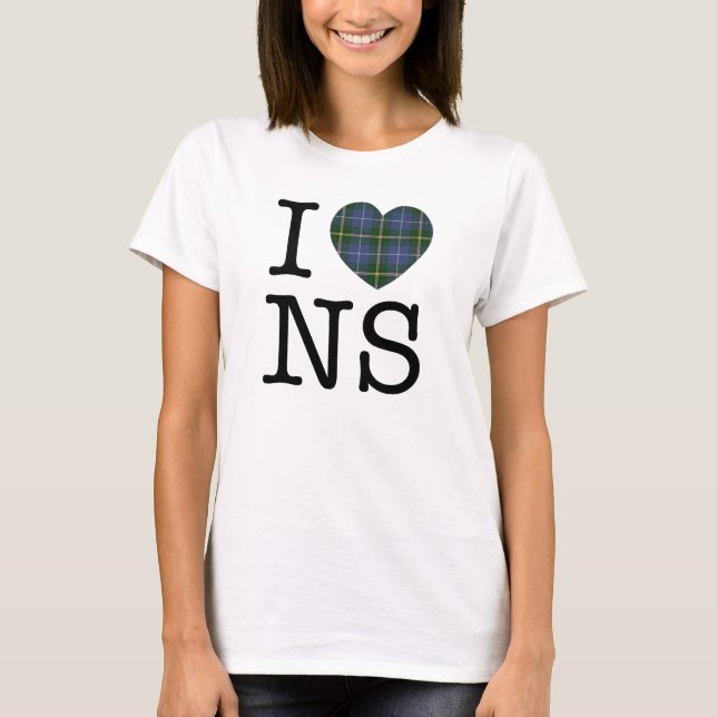 Mig hjärta NS T-shirt (Framsida)
