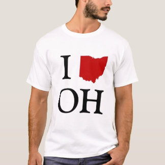 mig hjärta ohio tee shirt