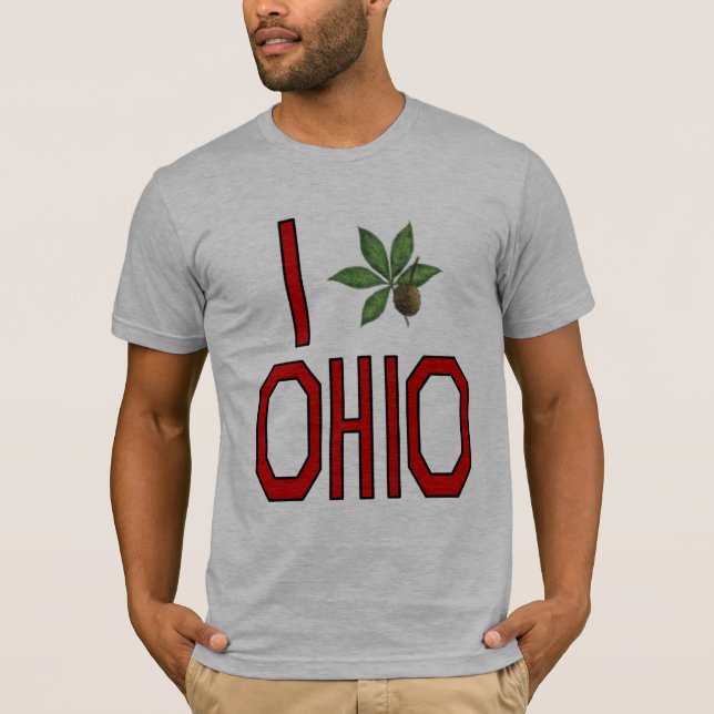 Mig hjärta Ohio Tröja (Framsida)