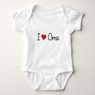 Mig hjärta Oma Tee Shirt