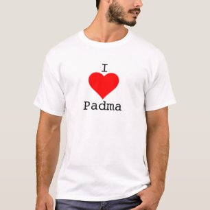 Mig "hjärta" Padma. Värdera tshirten! Tee