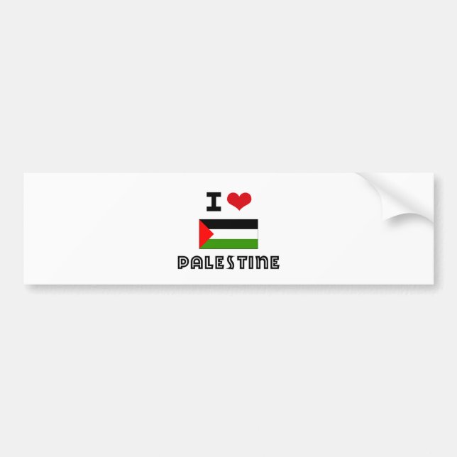 MIG HJÄRTA PALESTINA BILDEKAL (Framsidan)