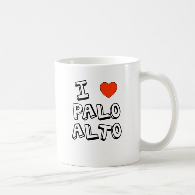 Mig hjärta Palo Alto Kaffemugg (Höger)