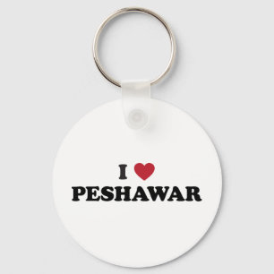 Mig hjärta Peshawar Pakistan Nyckelring