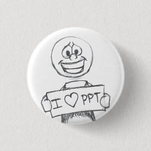 Mig: hjärta: PPT Knapp
