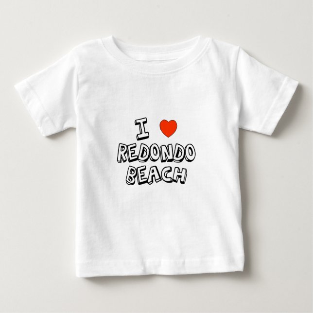 Mig hjärta Redondo Beach T-shirt (Framsida)