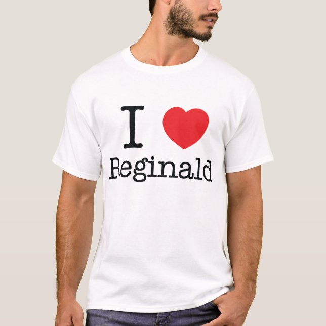Mig (hjärta) Reginald T Shirt (Framsida)
