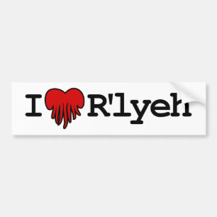 Mig hjärta R'lyeh Bildekal