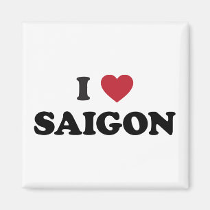 Mig hjärta Saigon Vietnam Ho Chi Minh City Magnet