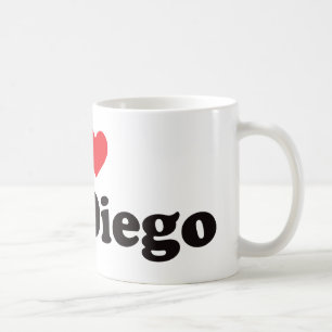 Mig hjärta San Diego Kaffemugg