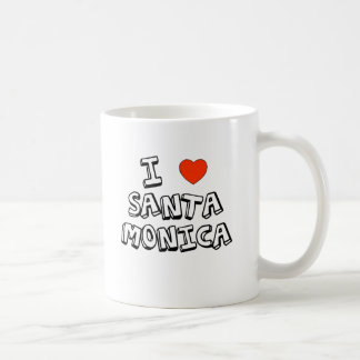 Mig hjärta Santa Monica Kaffemugg