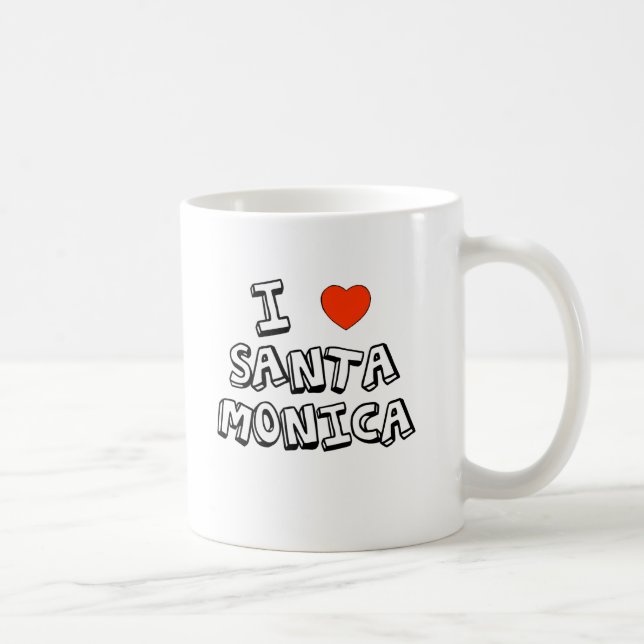 Mig hjärta Santa Monica Kaffemugg (Höger)