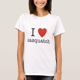 Mig hjärta Sasquatch Tee Shirt