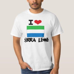 MIG HJÄRTA SIERRA LEONE T SHIRT